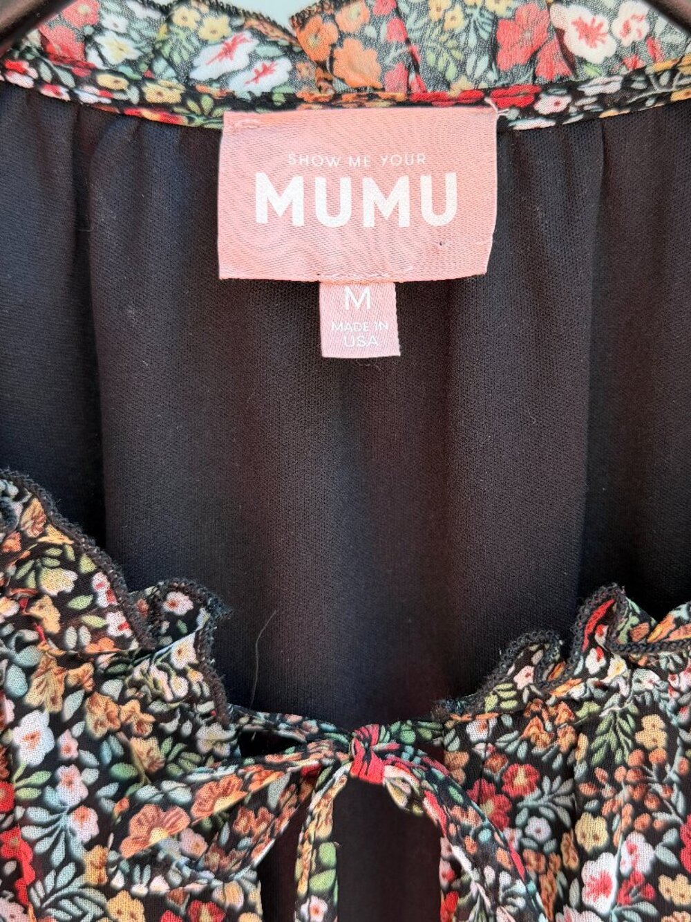 Show Me Your Mumu Floral Dress w/Self-Lining - Picture 7 of 9
